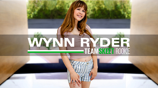 Wynn is new in the game, and she's beyond excited to kick off her career. This sweet babe loves exploring her kinks, so what better industry than porn to help make her dreams come true? Wynn talks about her life adventures before she gets fucked by Jay. TeamSkeet video starring Wynn Ryder.