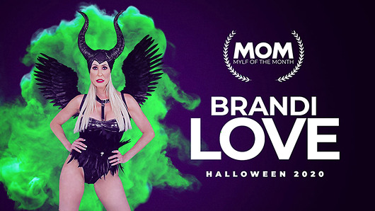 For this Halloween, the gorgeous Brandi Love is October's 